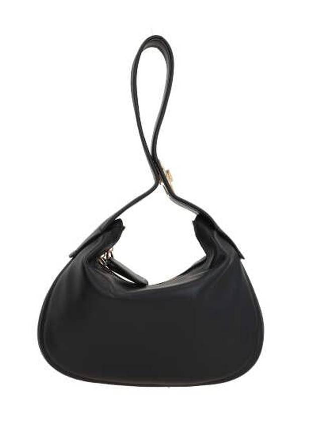 Go Hobo Signature Zip-Up Shoulder Bag Black - VALENTINO - BALAAN 4