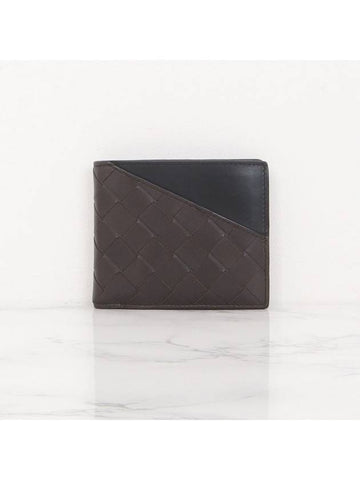 Men s Half Wallet Nappa Intrecciato Fine 619389 VCPQ7 2138 - BOTTEGA VENETA - BALAAN 1