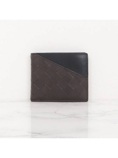 Men s Half Wallet Nappa Intrecciato Fine 619389 VCPQ7 2138 - BOTTEGA VENETA - BALAAN 1