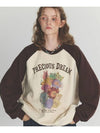 Precious Raglan Sweatshirt Beige Brown - CPGN STUDIO - BALAAN 3