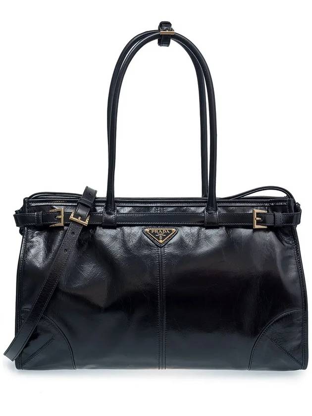 Shoulder Bag 1BA4332CYR F0002 Black - PRADA - BALAAN 3