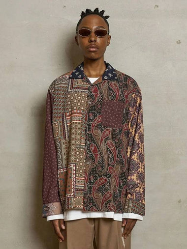 paisley patchwork shirt - UNALLOYED - BALAAN 1