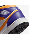 Nike Air Jordan 1 Mid Dark Concord Taxi Lakers Yellow Purple DQ8426517 - JORDAN - BALAAN 7