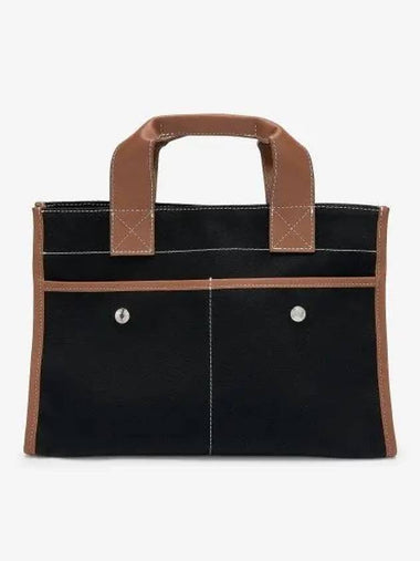 Medium Reporter Gabardine Shoulder Bag Black REPORTERMGBBLACK - RUE DE VERNEUIL - BALAAN 1