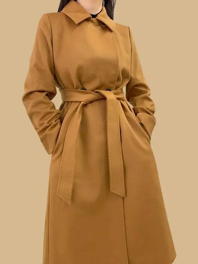 Bcollag Style Wool Single Coat Camel - MAX MARA - BALAAN 10