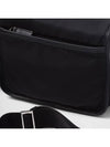 Re-Nylon Saffiano Leather Cross Bag Black - PRADA - BALAAN 8