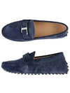 Gommino Suede Driving Shoes Blue - TOD'S - BALAAN 2