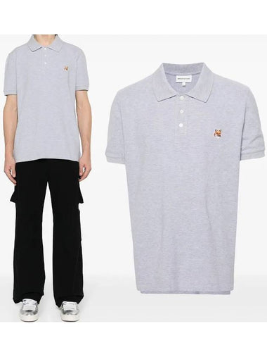 Maison Kitsune Fox Patch Polo Short Sleeve T Shirt LM00208 - POLO RALPH LAUREN - BALAAN 1