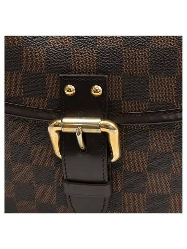 N51200 Damier Eben Canvas Highbury Shoulder Bag - LOUIS VUITTON - BALAAN 4