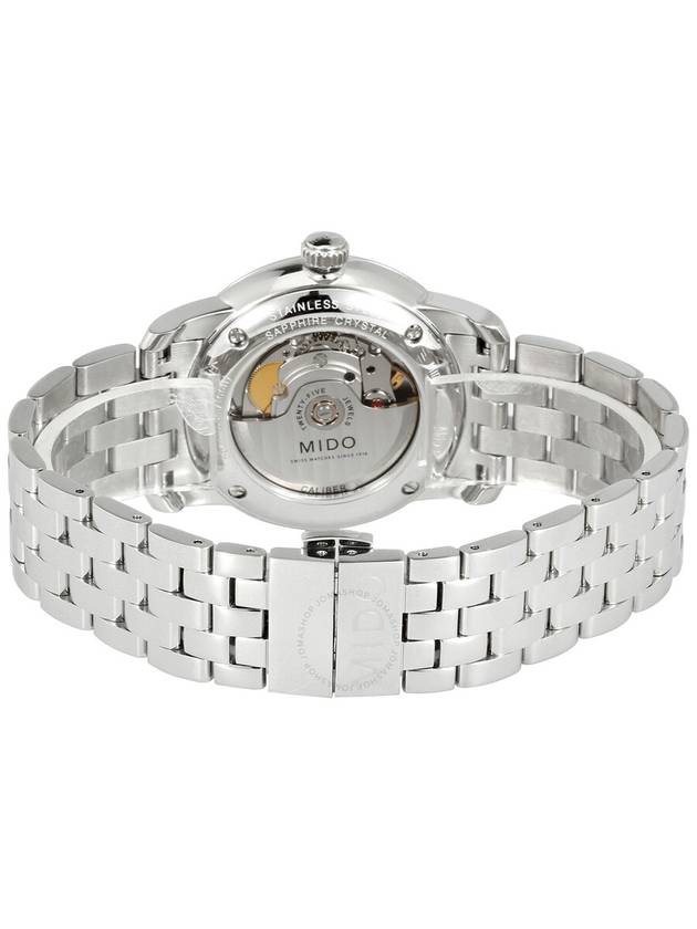 Mido Baroncelli Automatic Diamond Rhodium Dial Men's Watch M86004671 - MIDO - BALAAN 3