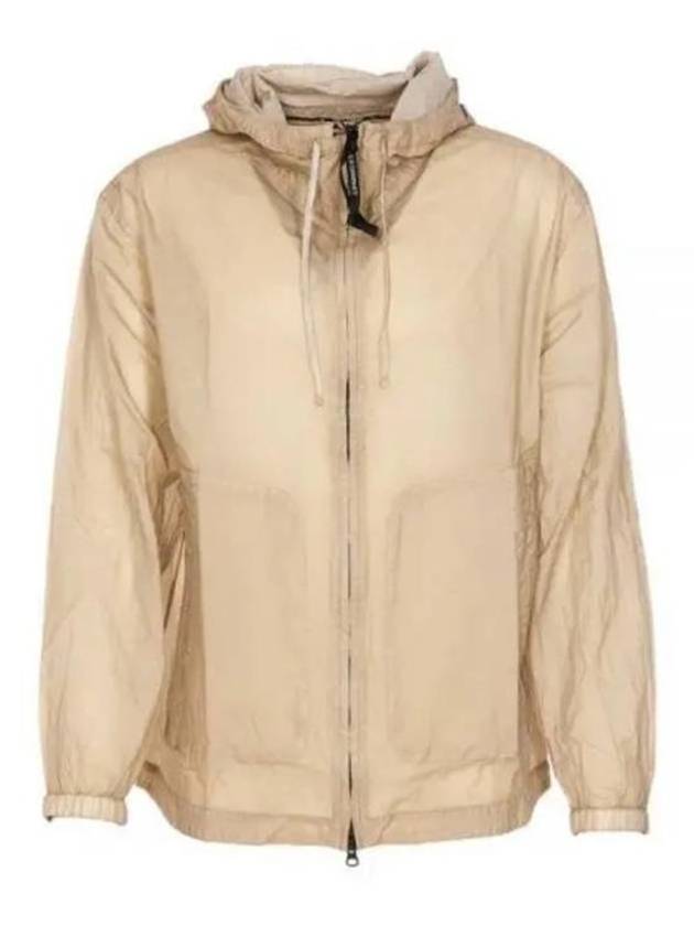 Light Microweave Laminated Overshirt Hooded Jacket Beige - CP COMPANY - BALAAN 2