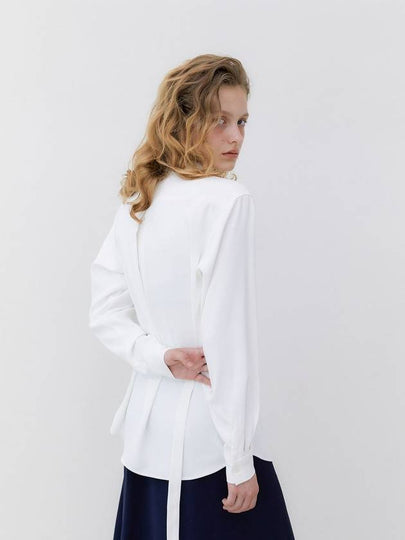 Rugner Emery Deering Blouse White - LUGNER - BALAAN 2