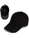 e BBD tweed ball cap black - BLACKBLOND - BALAAN 2