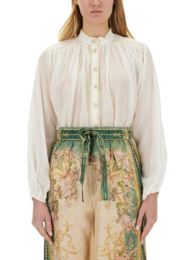 n Shirt 8832TRS243 IVORY IVORY - ZIMMERMANN - BALAAN 1