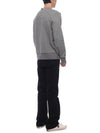 4 Bar Tonal Crew Neck Sweatshirt Grey - THOM BROWNE - BALAAN 7