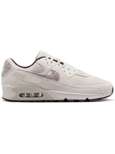 Air Max 90 Premium Low Top Sneakers Phantom - NIKE - BALAAN 1