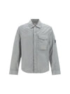 Chrome-R Pocket Over Long Sleeve Shirt Grey - CP COMPANY - BALAAN 2