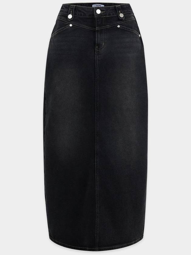 Compose Yoke M Point Denim Long Skirt - MICANE - BALAAN 7