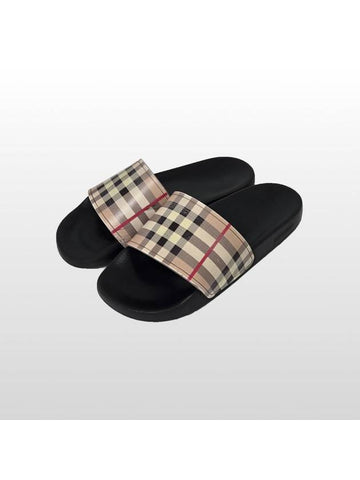 Burberry Check Women s Slippers 80242321 - BURBERRY - BALAAN 1