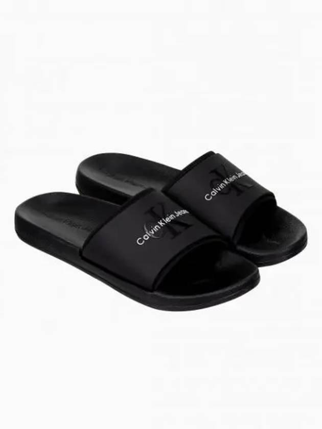 JEANS Men s Black Norwich Slippers YM00361 BDS - CALVIN KLEIN - BALAAN 2