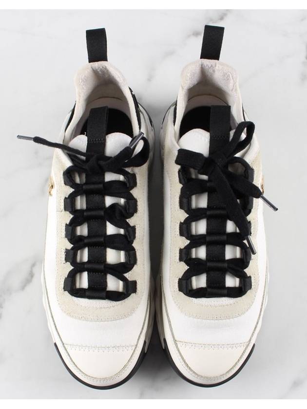 mixed fiber sneakers - CHANEL - BALAAN 9