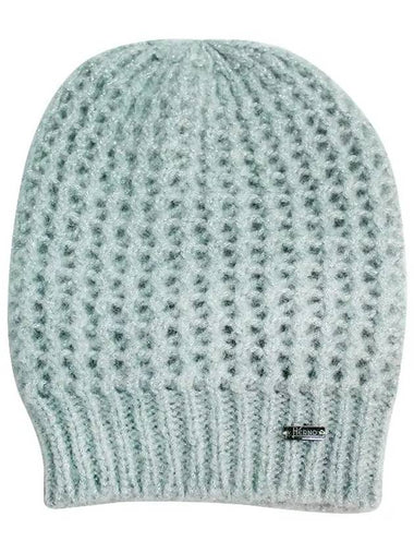 Logo Wool Beanie Light Blue - HERNO - BALAAN 1