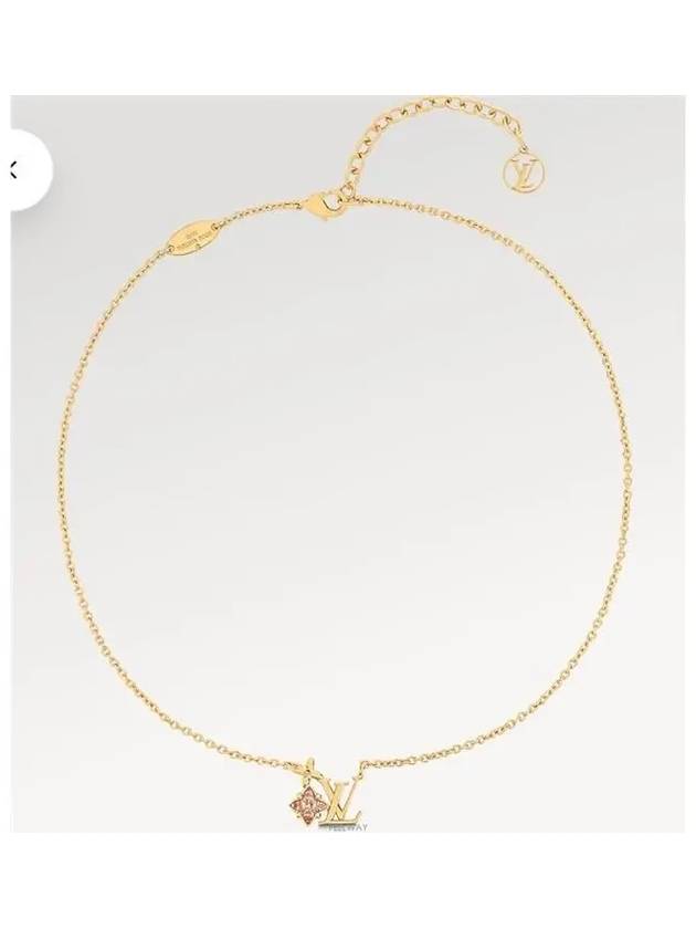 Loulougram Necklace Gold - LOUIS VUITTON - BALAAN 2