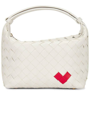 Mini Wallace Shoulder Bag White - BOTTEGA VENETA - BALAAN 1