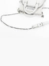 Maison Margiela White 5AC Micro Mini Baby Chain Shoulder Bag Crossbag 4VMMB30353 - MAISON MARGIELA - BALAAN 10