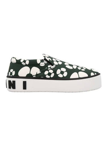 Canvas Sip-On Green - MARNI - BALAAN 1