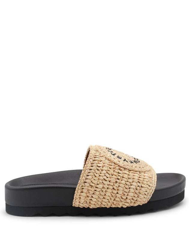 Elyse raffia slides 810387AFACL0 - STELLA MCCARTNEY - BALAAN 2