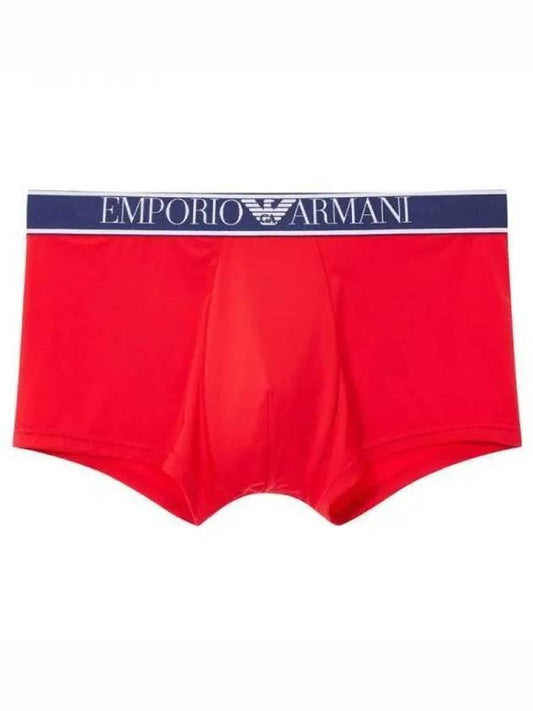 UNDERWEAR Men s Color Logo Band Micro Draw Red 270659 - EMPORIO ARMANI - BALAAN 1