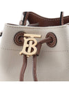 Mini TB Bucket Bag Natural Malt Brown - BURBERRY - BALAAN 7