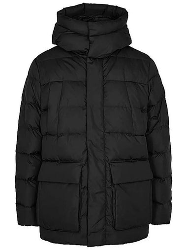 Tima Hooded Long Padding Black - DUVETICA - BALAAN 1