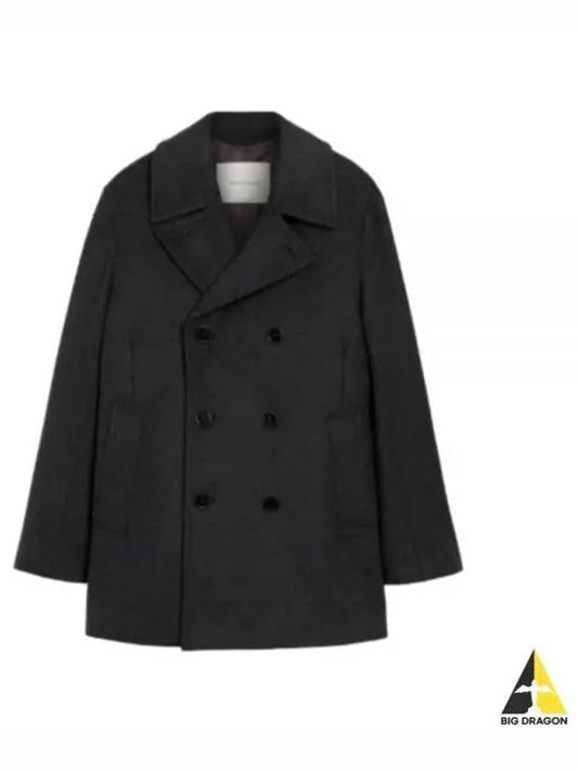 DALTON CHARCAOL GM 1075F MO4976 DU07 3H02 pea coat charcoal - MACKINTOSH - BALAAN 1