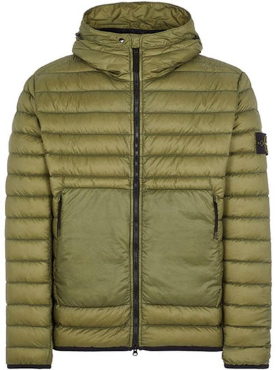 Waffen Patch Bio Base Ripstop Nylon Padding Green - STONE ISLAND - BALAAN 2