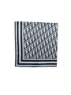 Oblique Bandana Scarf Blue - DIOR - BALAAN 1