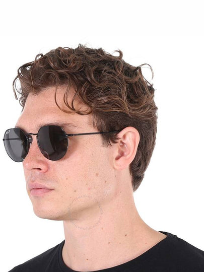 Ray Ban Jack Polarized Black Irregular Unisex Sunglasses RB3565 002/48 55 - RAY-BAN - BALAAN 2