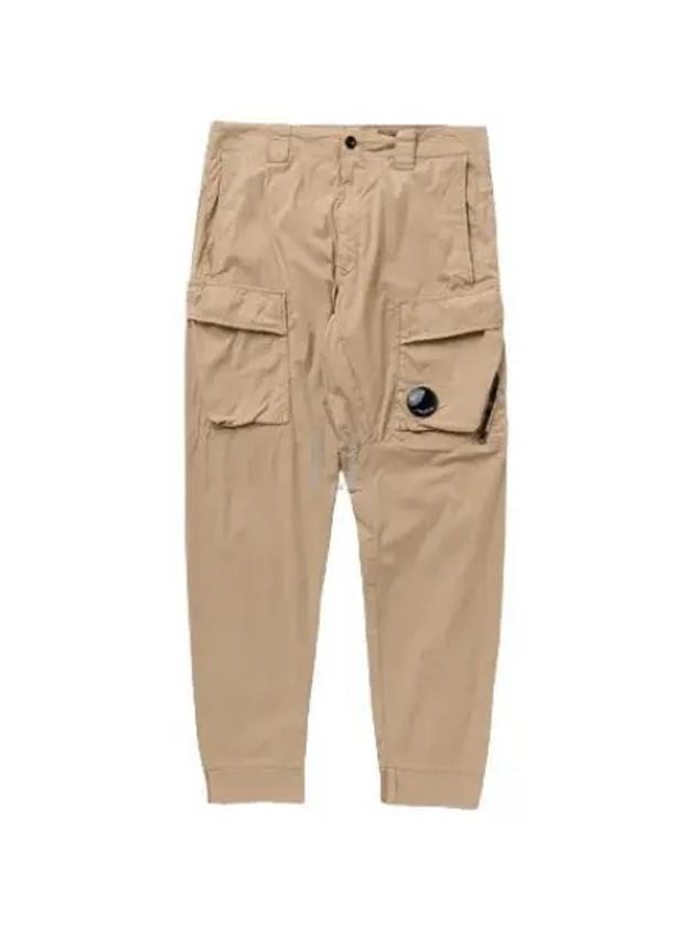 50 Fili Stretch Lens Wappen Cargo Straight Pants Beige - CP COMPANY - BALAAN 2