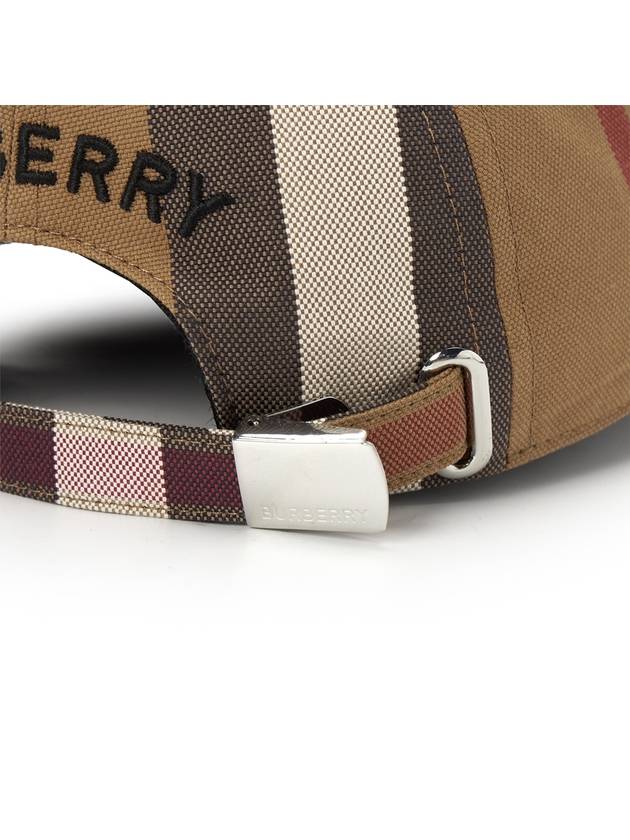 Vintage Check Classic Base Ball Cap Brown - BURBERRY - BALAAN 8