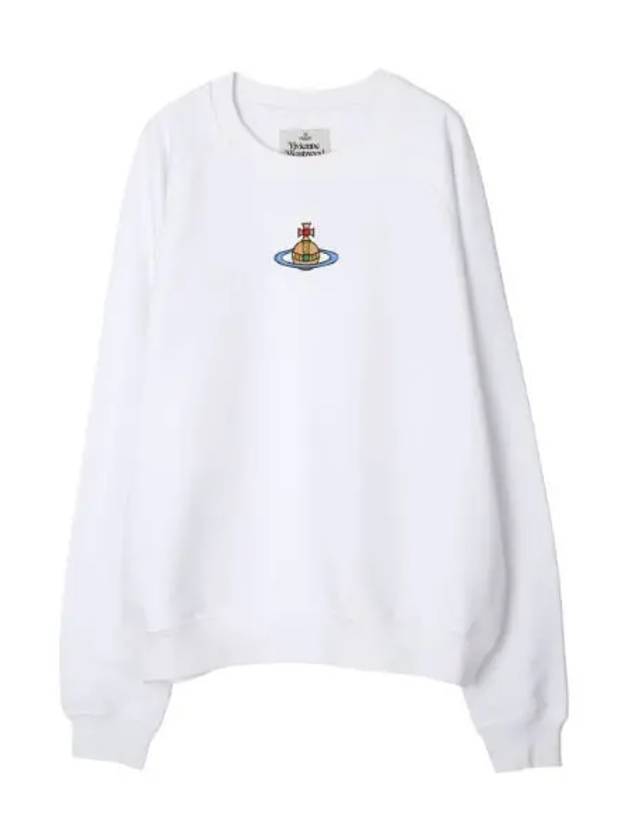 Logo embroidered ragran sweatshirt women s - VIVIENNE WESTWOOD - BALAAN 1