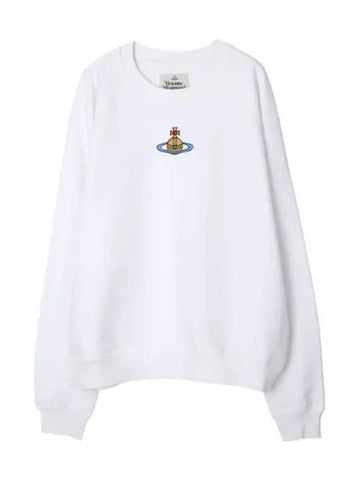 Logo embroidered ragran sweatshirt women s - VIVIENNE WESTWOOD - BALAAN 1