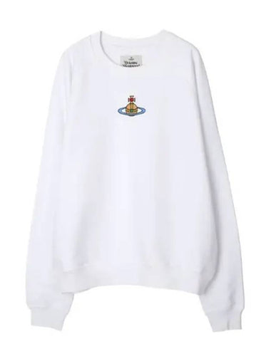 Logo embroidered ragran sweatshirt - VIVIENNE WESTWOOD - BALAAN 1