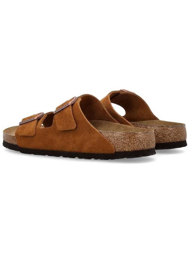 Arizona SFB Suede Slippers Mink - BIRKENSTOCK - BALAAN 5