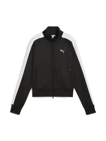 T7 Always On Short Track Jacket Black - PUMA - BALAAN 1