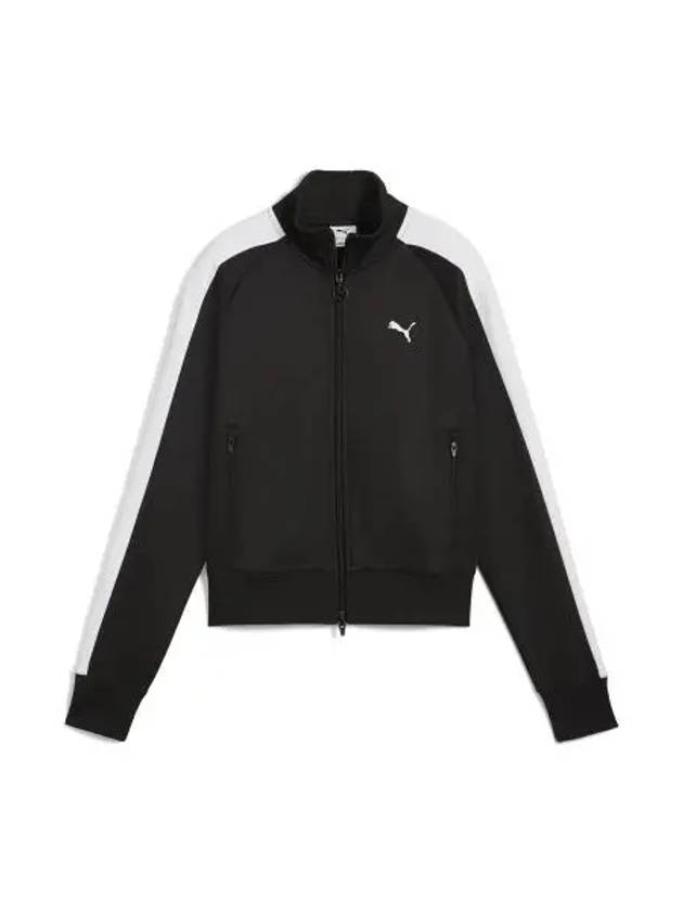 T7 Always On Short Track Jacket Black - PUMA - BALAAN 2