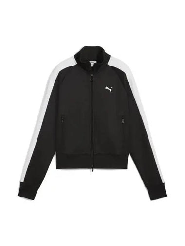 T7 Always On Short Track Jacket Black - PUMA - BALAAN 1