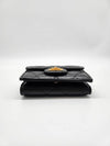 2.55 Vintage Calfskin Gold 3 Fold Half Wallet Black - CHANEL - BALAAN 6