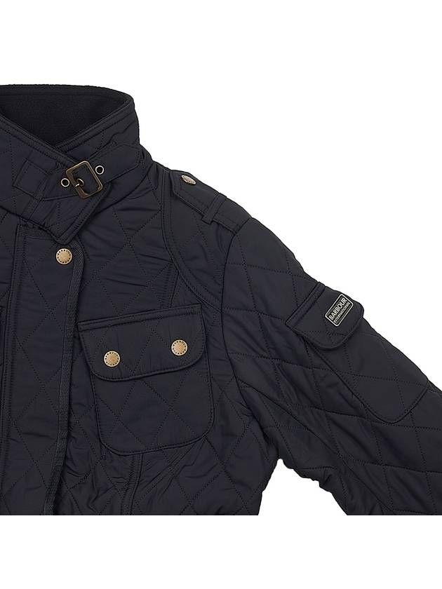 Tourer International Polar Quilt Jacket Black - BARBOUR - BALAAN.