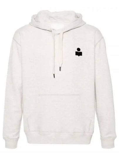 Matte Logo Print Hoodie Ecru - ISABEL MARANT - BALAAN 2